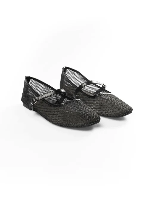 GATE Baleriny z siatki| Buty