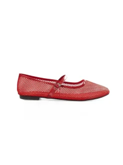 GATE Baleriny z siatki| Buty