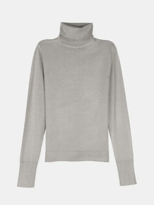 GATE Basic sweter z golfem| Koszulki I Topy·Golfy|Swetry I Bluzy·Swetry