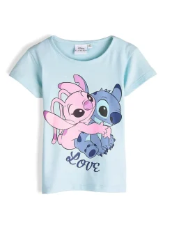 GATE Bawełniana koszulka Lilo & Stitch|Dzieci Dziewczynki·Koszulki I Topy