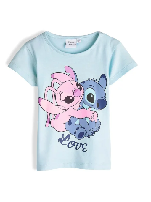 GATE Bawełniana koszulka Lilo & Stitch|Dzieci Dziewczynki·Koszulki I Topy