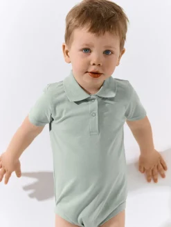 GATE Bawełniana koszulka polo z kołnierzykiem|Dzieci Baby