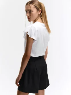 GATE Bawełniana koszulka z nadrukiem| Koszulki I Topy·Koszulki|Koszulki I Topy·Koszulki Z Nadrukiem