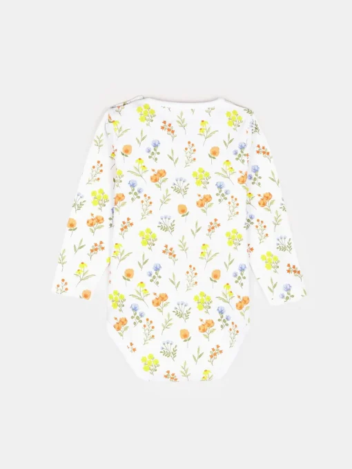 GATE Bawełniane body z nadrukiem dla niemowląt|Dzieci Baby