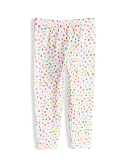 GATE Bawełniane legginsy z nadrukiem|Dzieci Baby