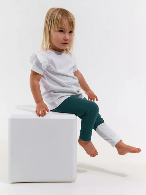 GATE Bawełniane legginsy z nadrukiem|Dzieci Baby|Dziewczynki·Spodnie I Legginsy