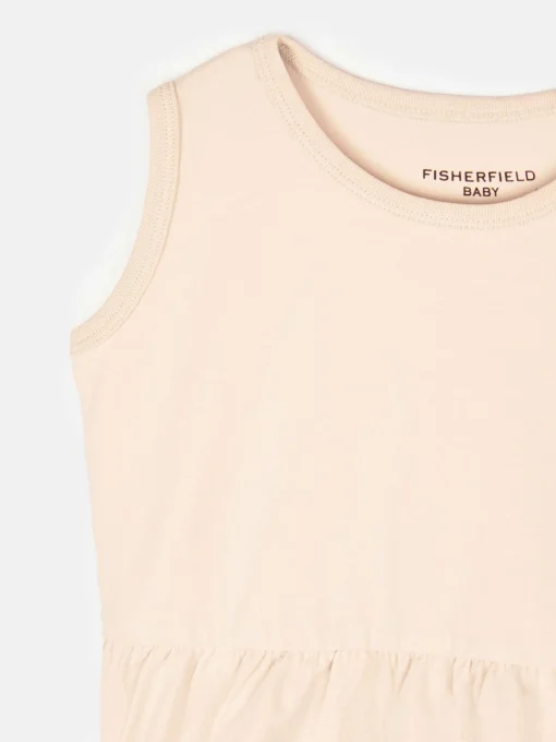 GATE Bawełniany tank top basic z falbanką dla niemowląt|Dzieci Baby