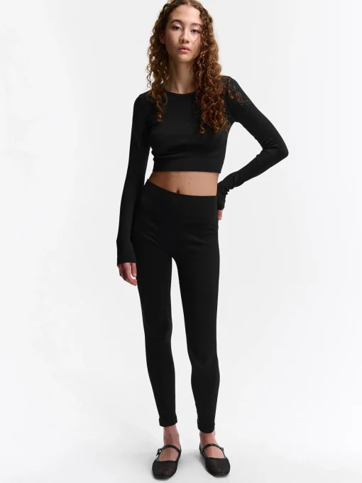 GATE Bezszwowe legginsy| Spodnie·Legginsy