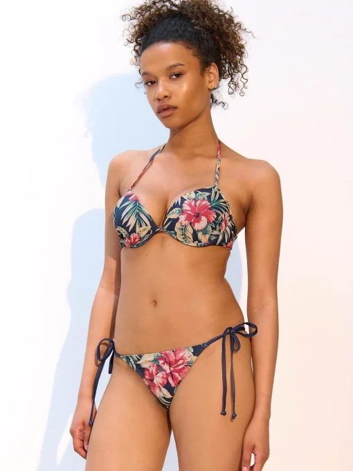 GATE Bikini top z nadrukiem kwiatowym - góra| Kategorie·Stroje Kąpielowe ☀️
