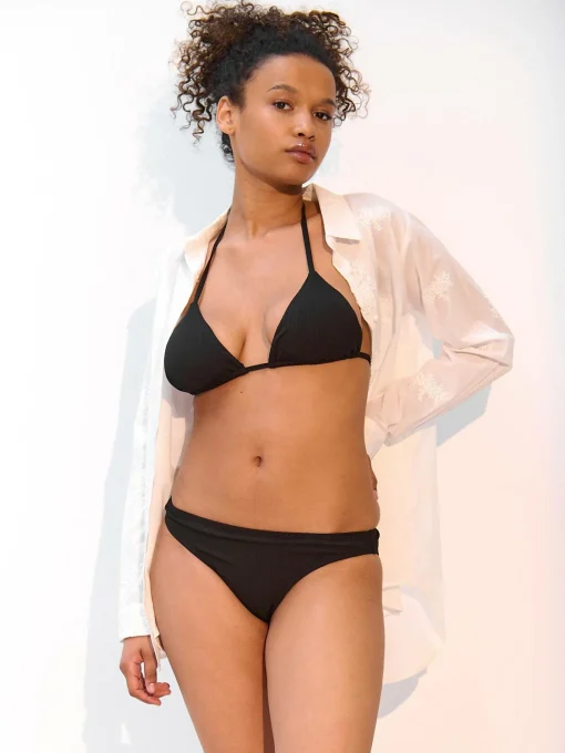 GATE Bikini top ze splotu żeberkowego - góra| Kategorie·Stroje Kąpielowe ☀️