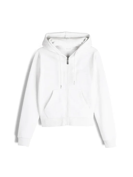 GATE Bluza basic zapinana na zamek z kapturem| Swetry I Bluzy·Bluzy