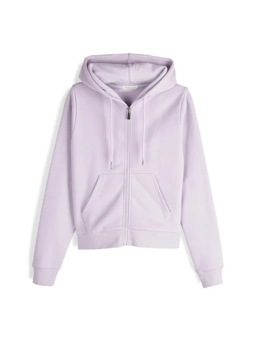 GATE Bluza basic zapinana na zamek z kapturem| Swetry I Bluzy·Bluzy