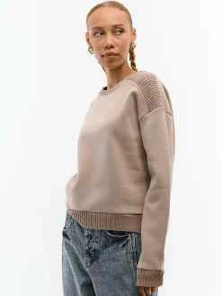 GATE Bluza dzianinowa z detalami| Swetry I Bluzy·Bluzy