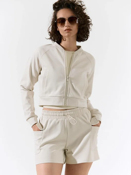 GATE Bluza na zamek| Swetry I Bluzy·Bluzy