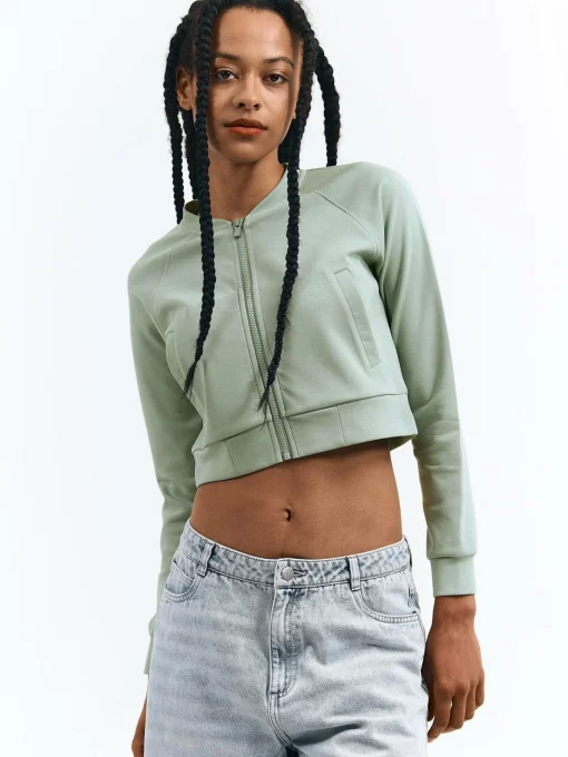 GATE Bluza na zamek| Swetry I Bluzy·Bluzy
