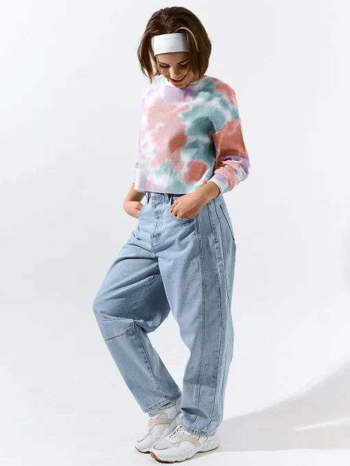 GATE Bluza tie-dye|Dzieci Dziewczynki·Bluzki