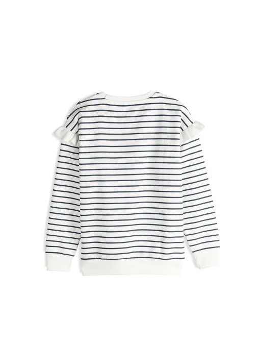 GATE Bluza w paski z falbankami|Dzieci Dziewczynki·Bluzki