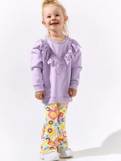 GATE Bluza z falbaną|Dzieci Dziewczynki·Bluzki