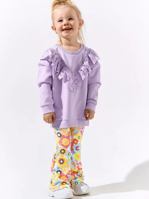 GATE Bluza z falbaną|Dzieci Dziewczynki·Bluzki
