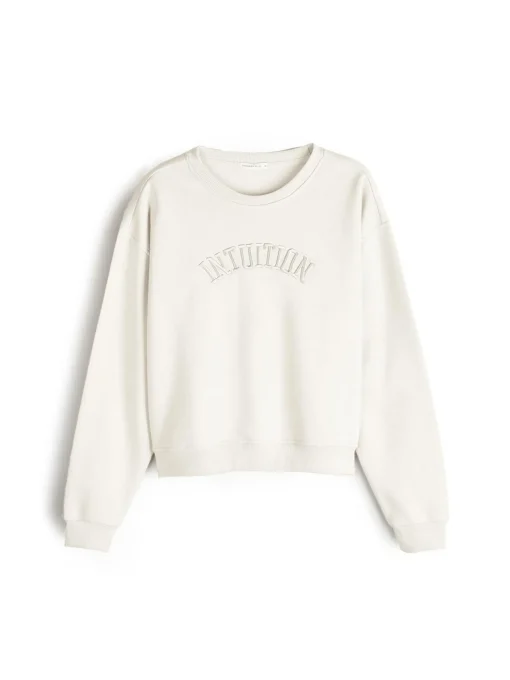 GATE Bluza z haftem| Swetry I Bluzy·Bluzy