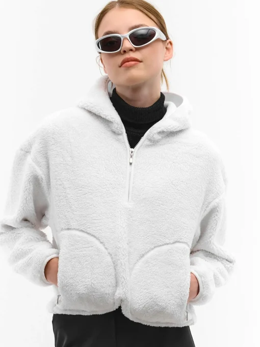 GATE Bluza z kapturem na zamek| Swetry I Bluzy·Bluzy