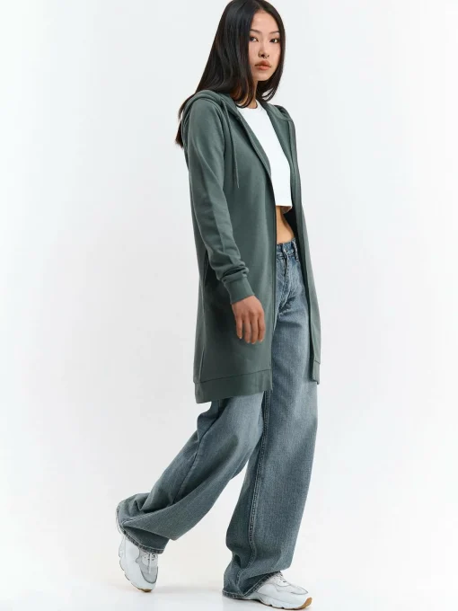 GATE Bluza z kapturem na zamek| Swetry I Bluzy·Bluzy