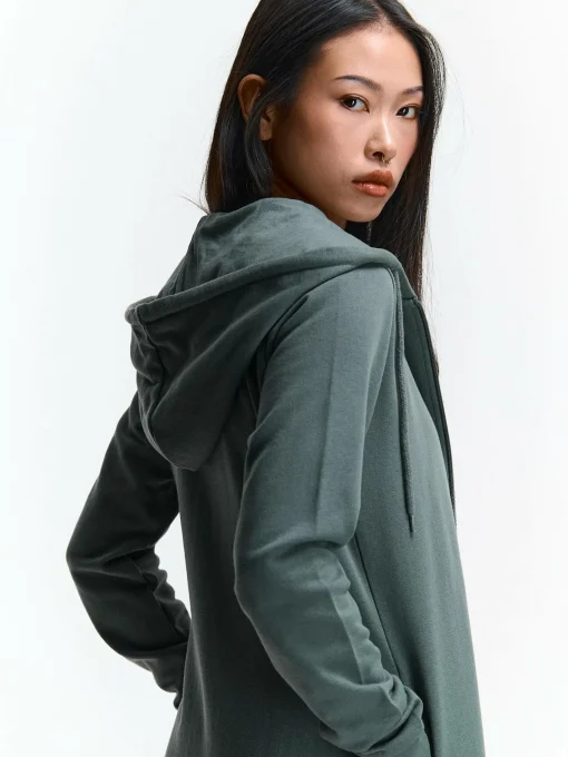 GATE Bluza z kapturem na zamek| Swetry I Bluzy·Bluzy