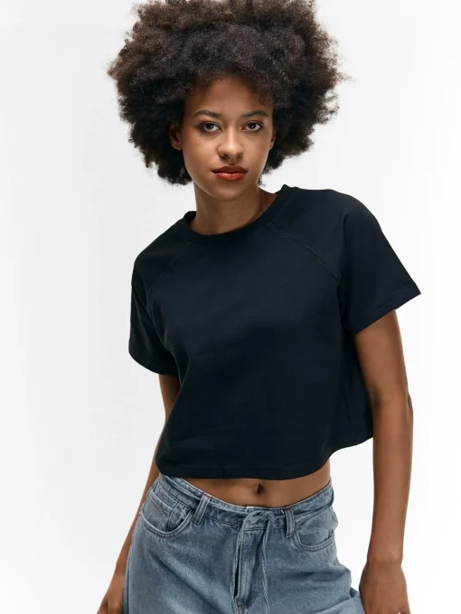 GATE Bluza z krótkim rękawem| Swetry I Bluzy·Bluzy|Koszulki I Topy·Koszulki