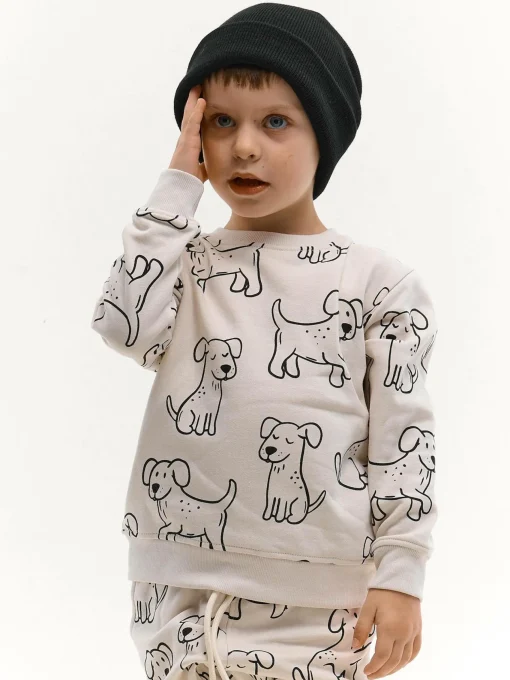 GATE Bluza z nadrukiem|Dzieci Chłopcy·Bluzki