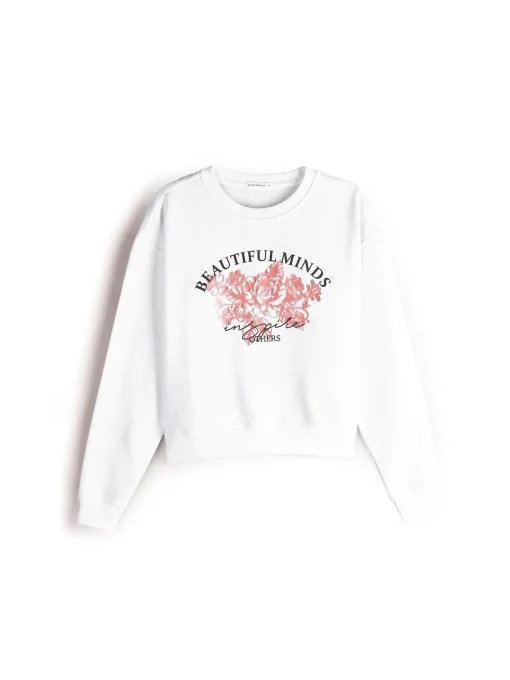 GATE Bluza z nadrukiem| Swetry I Bluzy·Bluzy