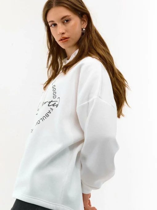 GATE Bluza z nadrukiem| Swetry I Bluzy·Bluzy