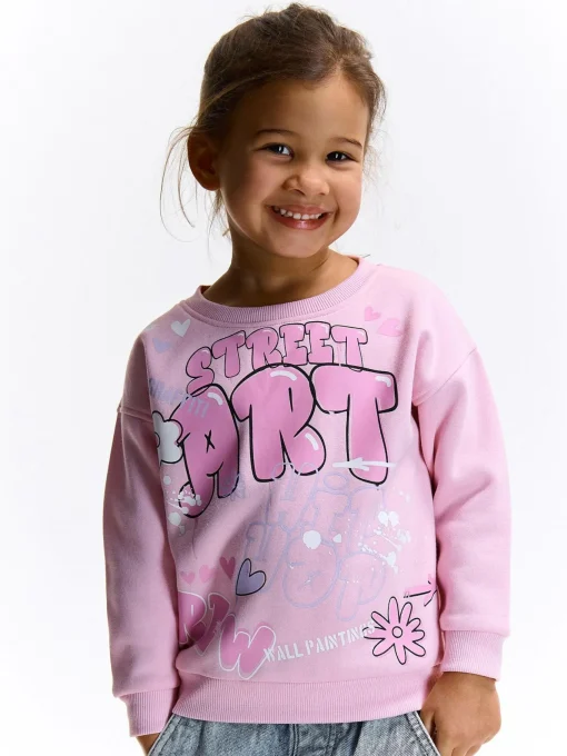 GATE Bluza z nadrukiem|Dzieci Dziewczynki·Bluzki