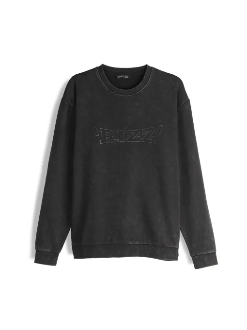GATE Bluza z wypukłym napisem| Swetry I Bluzy·Bluzy