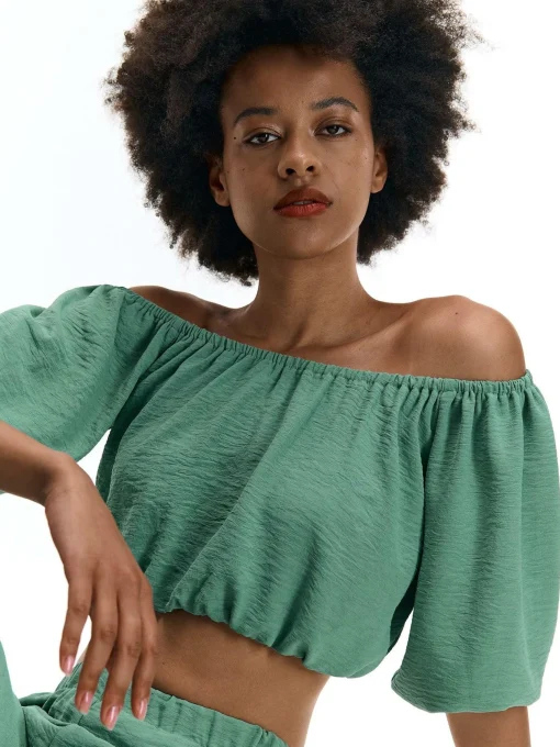 GATE Bluzka typu crop top| Koszulki I Topy·Topy|Koszulki I Topy·Crop Top ☀️