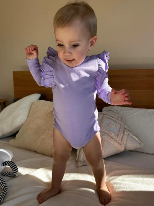 GATE Body bawełniane z falbankami|Dzieci Baby