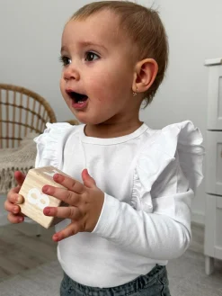 GATE Body bawełniane z falbankami|Dzieci Baby