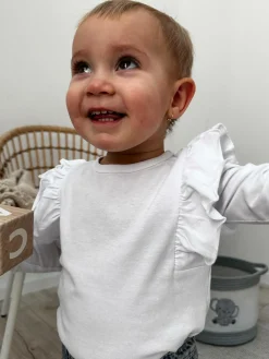 GATE Body bawełniane z falbankami|Dzieci Baby