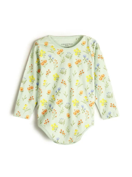 GATE Body bawełniane z nadrukiem|Dzieci Baby