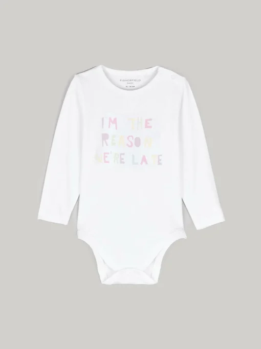 GATE Body bawełniane z nadrukiem|Dzieci Baby