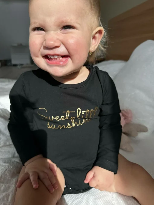 GATE Body bawełniane z nadrukiem|Dzieci Baby