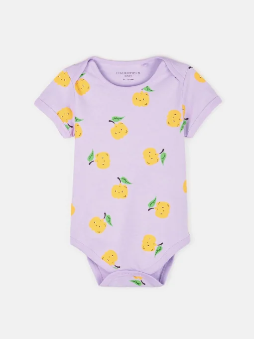 GATE Body bawełniane z nadrukiem|Dzieci Baby