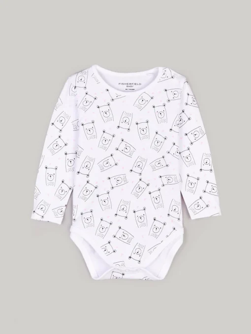 GATE Body bawełniane z nadrukiem|Dzieci Baby