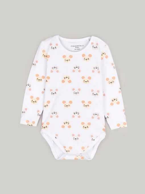 GATE Body bawełniane z nadrukiem|Dzieci Baby