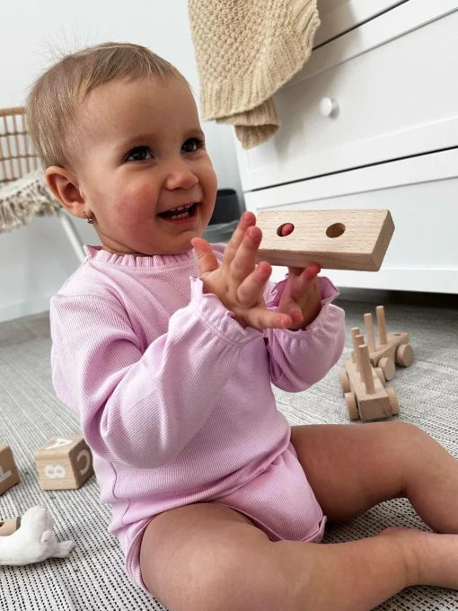 GATE Body z żebrowanej dzianiny|Dzieci Baby