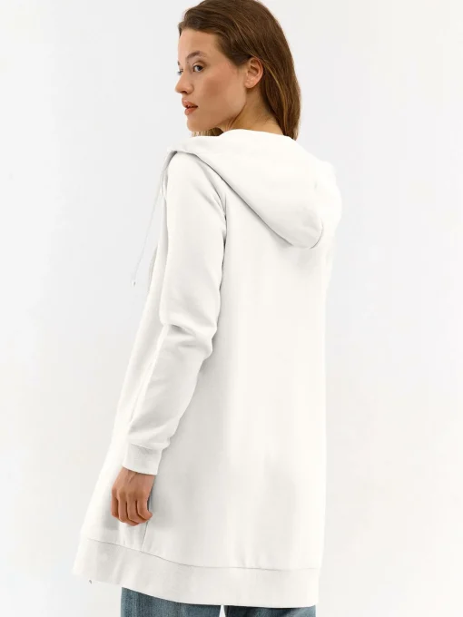 GATE Długa bluza na zamek| Swetry I Bluzy·Bluzy