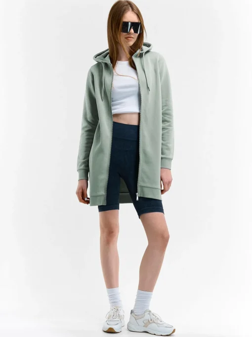 GATE Długa bluza z kapturem| Swetry I Bluzy·Bluzy