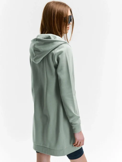 GATE Długa bluza z kapturem| Swetry I Bluzy·Bluzy