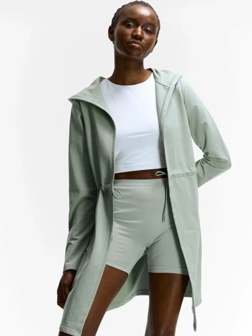 GATE Długa bluza z kapturem| Swetry I Bluzy·Bluzy