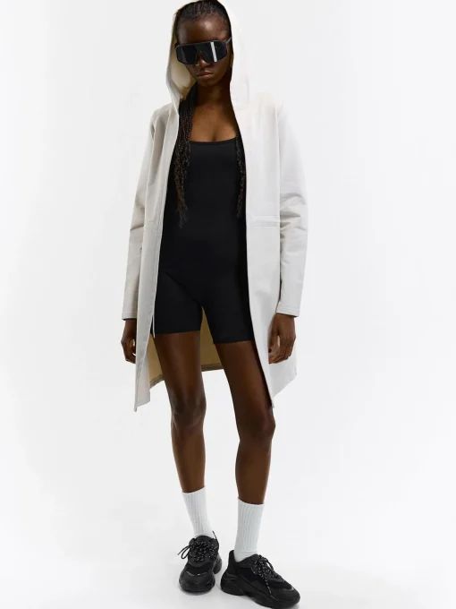 GATE Długa bluza z kapturem| Swetry I Bluzy·Bluzy