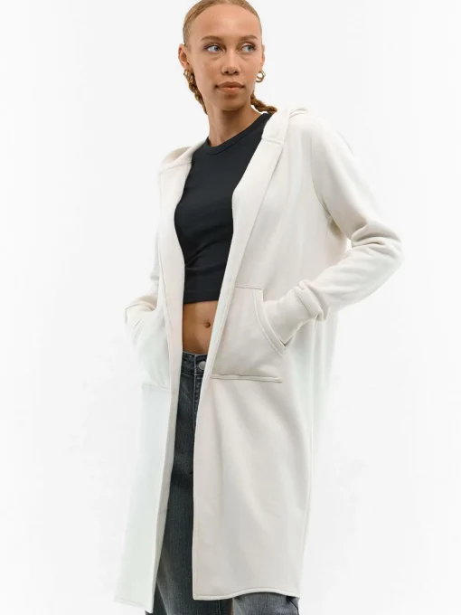 GATE Długa bluza z kapturem| Swetry I Bluzy·Bluzy